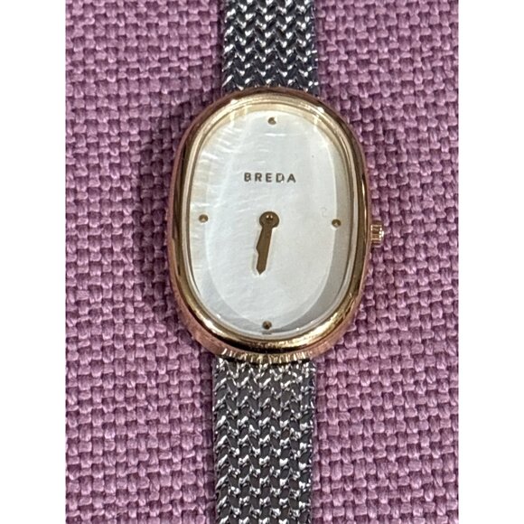 Breda Jane Tethered Watch in Silver & Gold One Size New with Box Womens - Picture 10 of 17